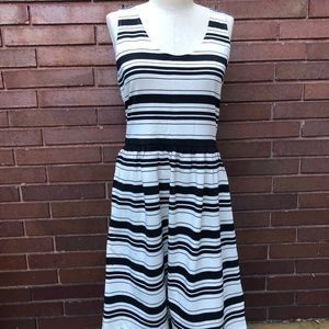 J Crew stripped dress